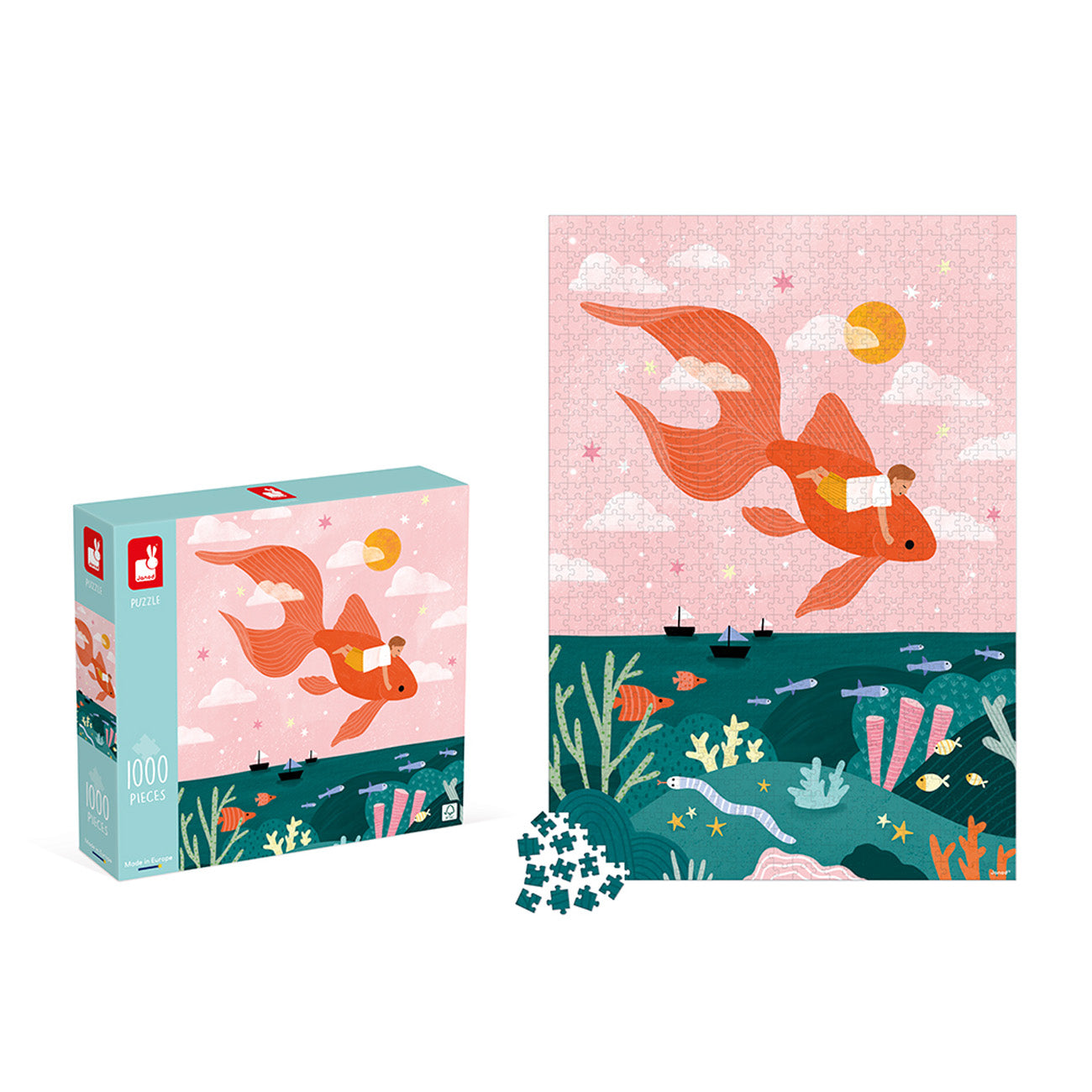 Kidult Puzzel - Droom In Zee, Janod