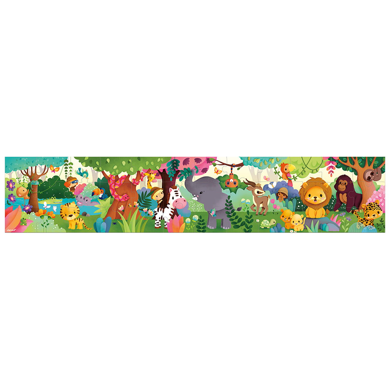 Puzzel - Wilde Dieren, Janod