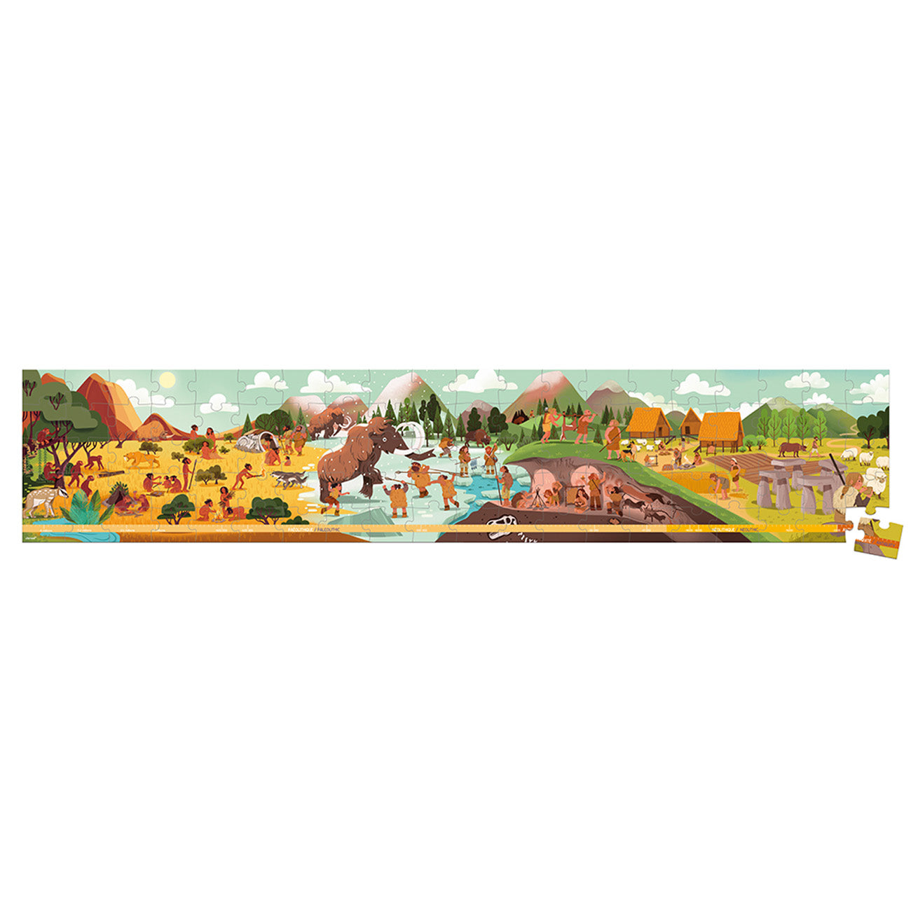 Puzzel - Prehistorie, Janod