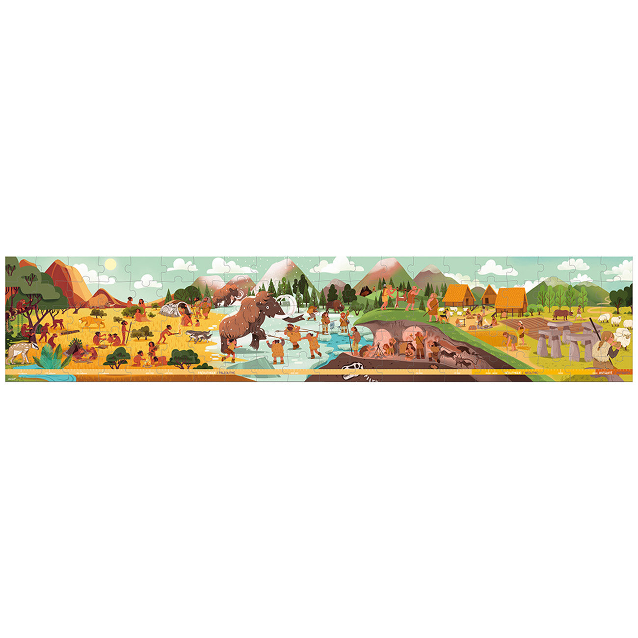 Puzzel - Prehistorie, Janod