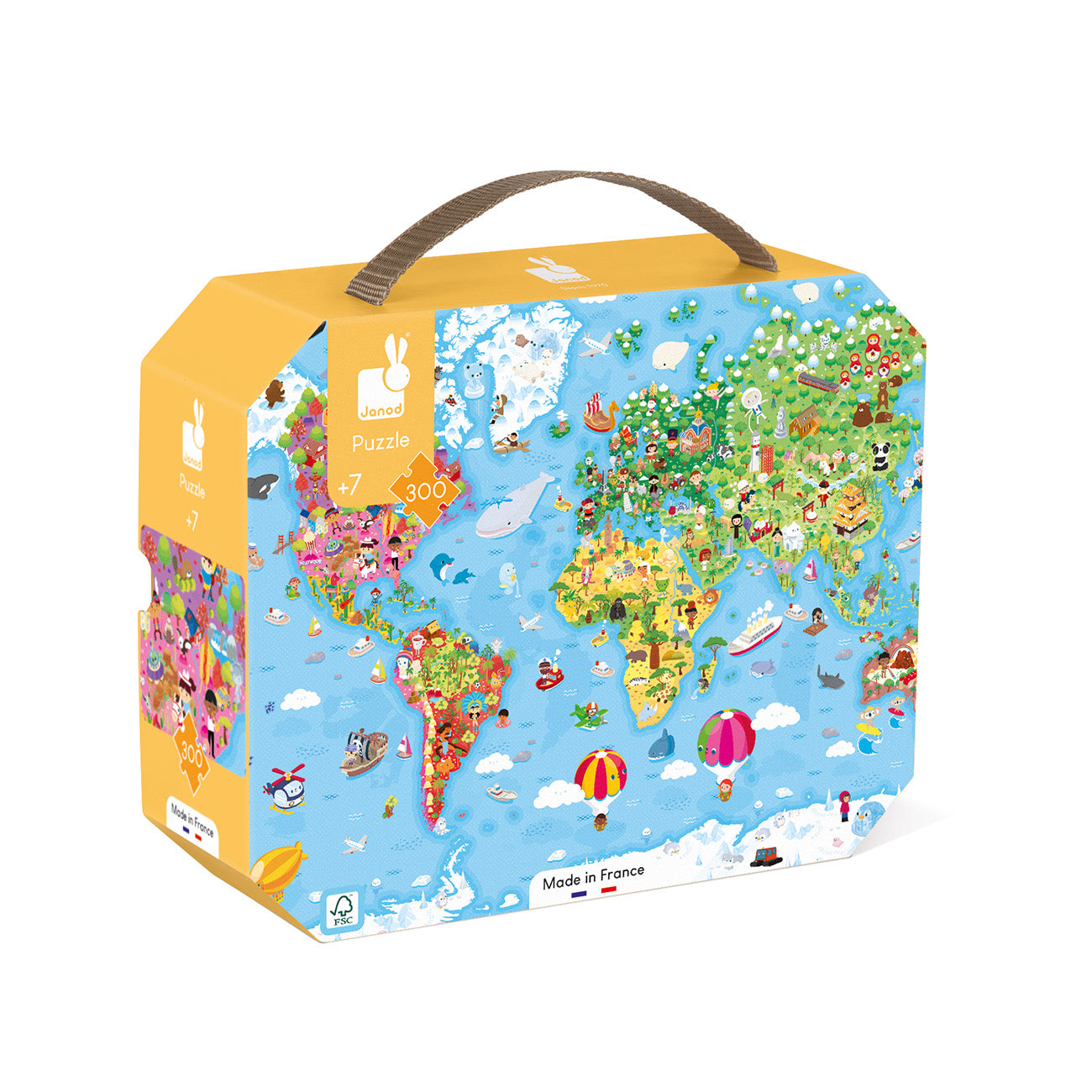 Puzzel - Wereld Giant, Janod