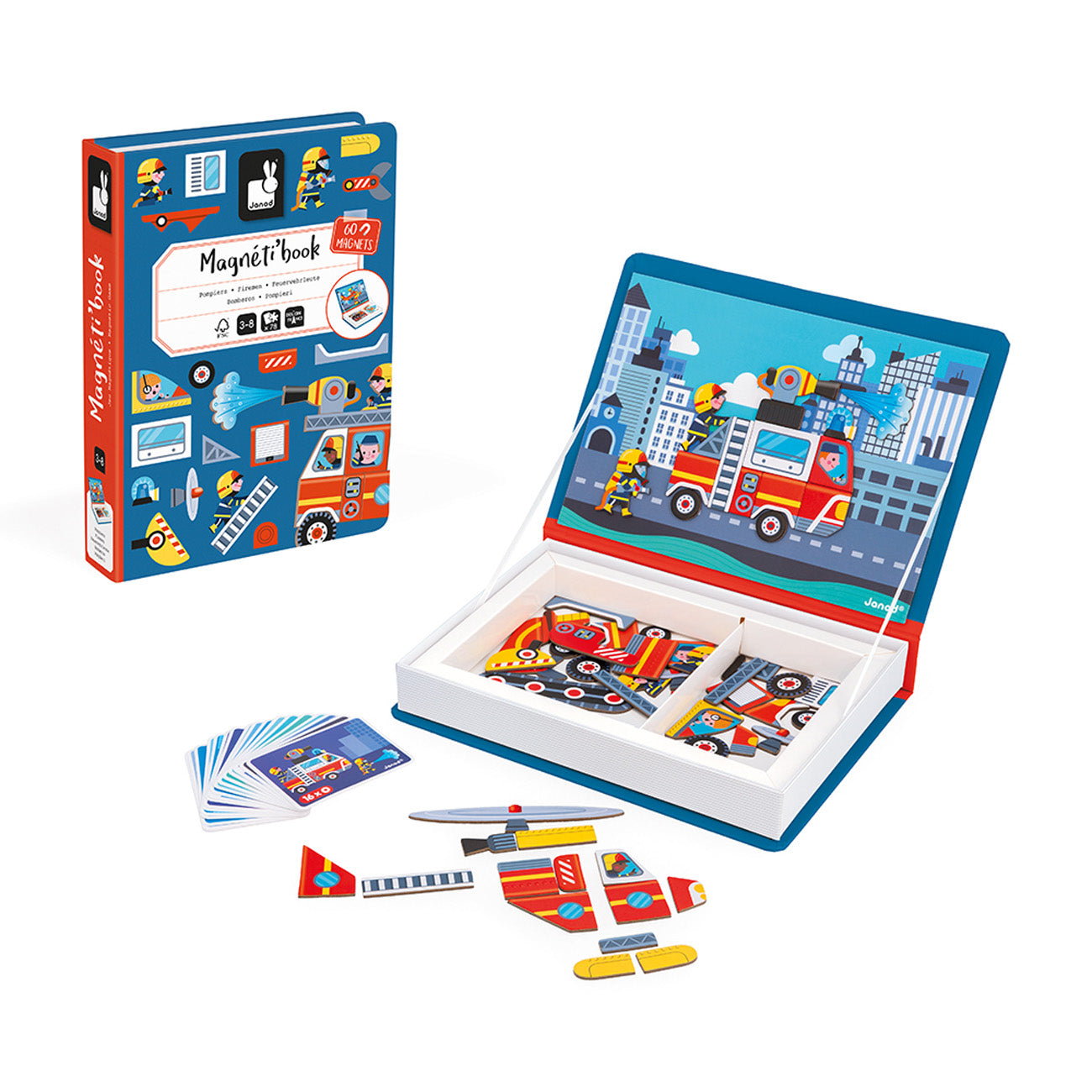 Magnetibook - Brandweer, Janod