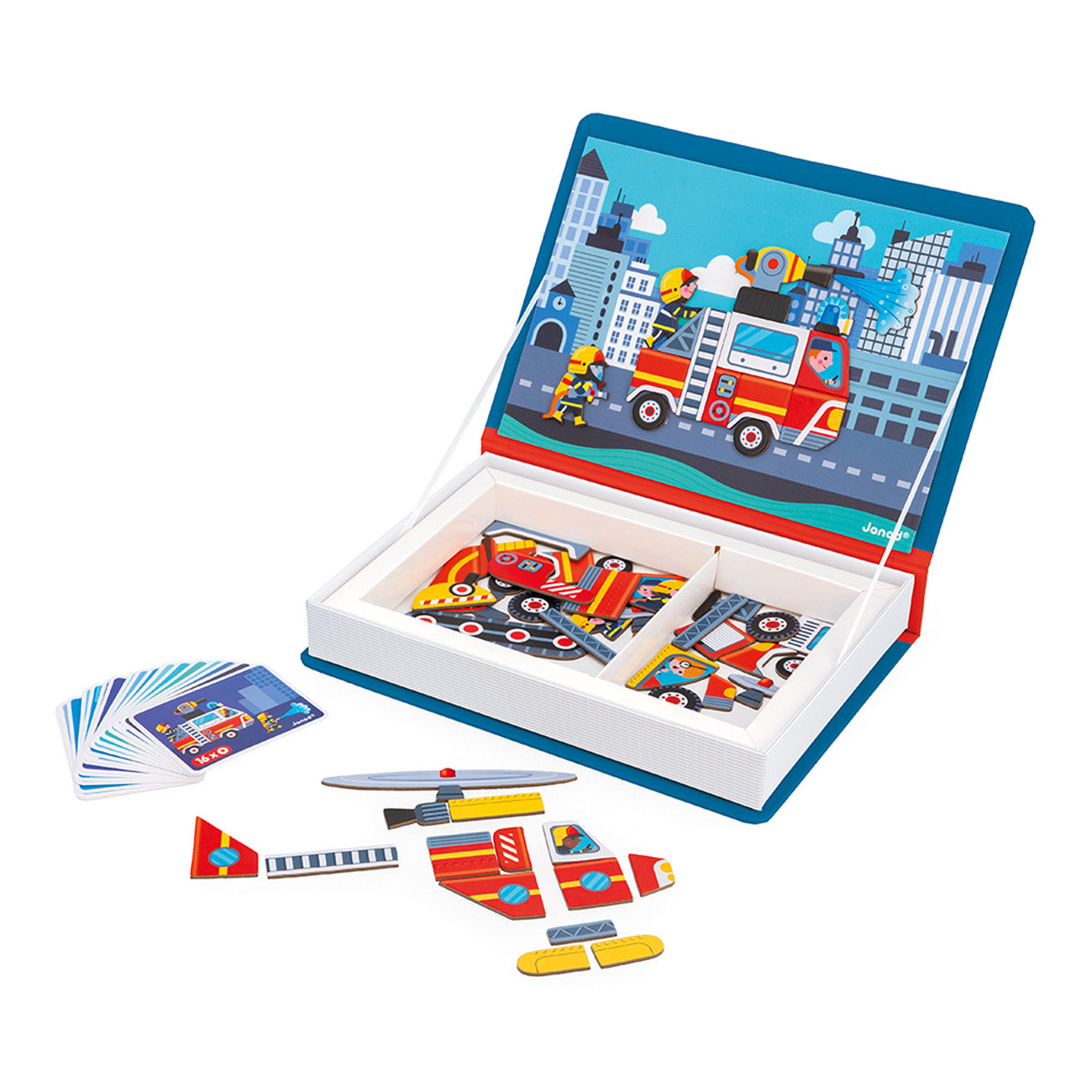 Magnetibook - Brandweer, Janod