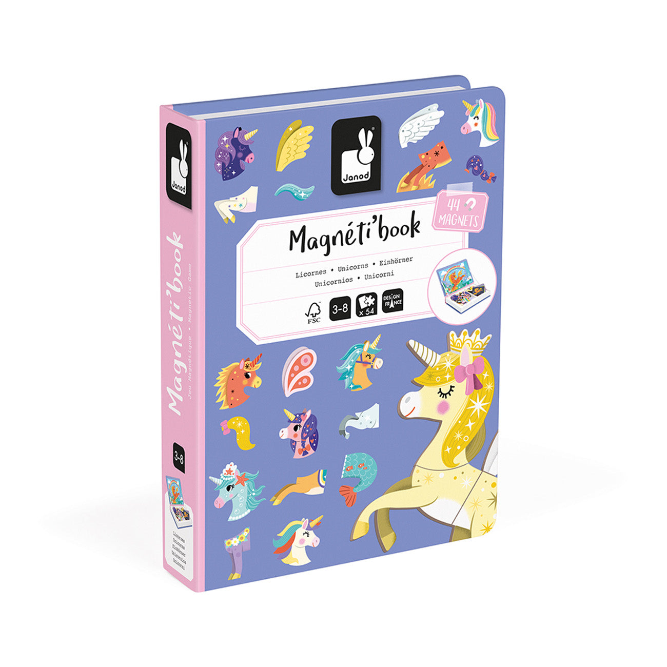 Magnetibook - Eenhoorn, Janod