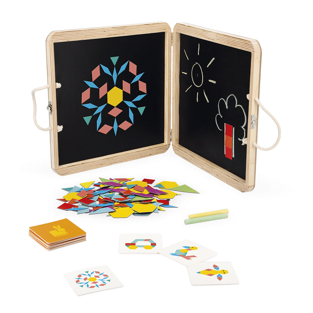 Magnetische Puzzelkoffer - Geometrie, Janod