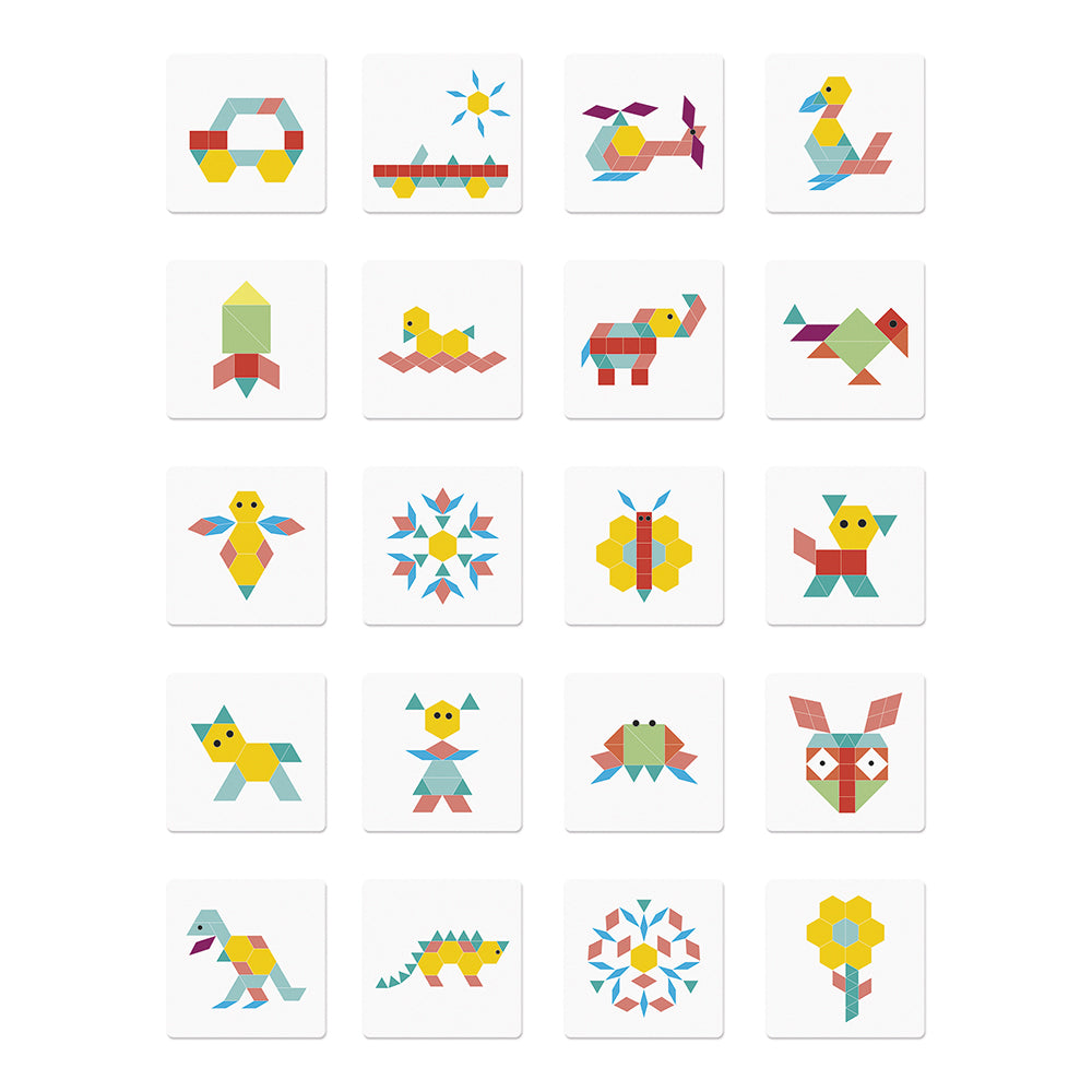 Magnetische Puzzelkoffer - Geometrie, Janod
