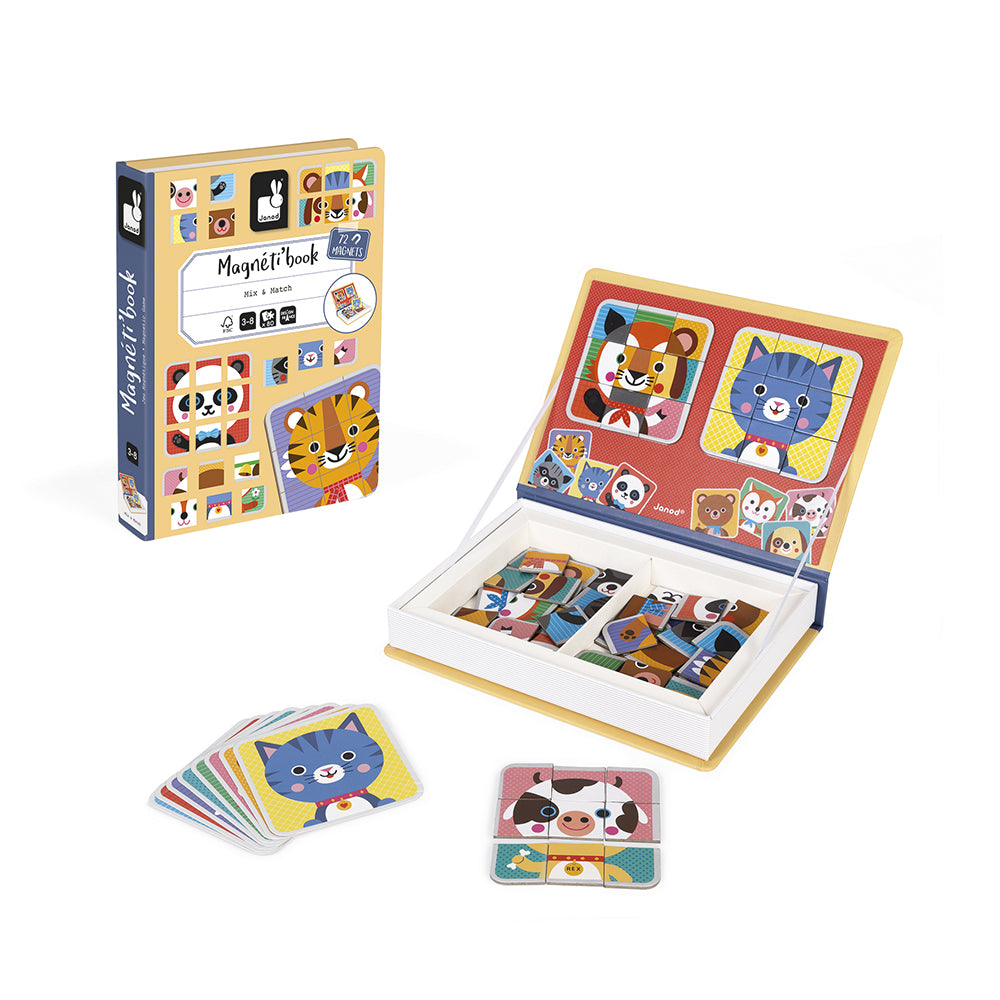 Magnetibook - Mix & Match, Janod