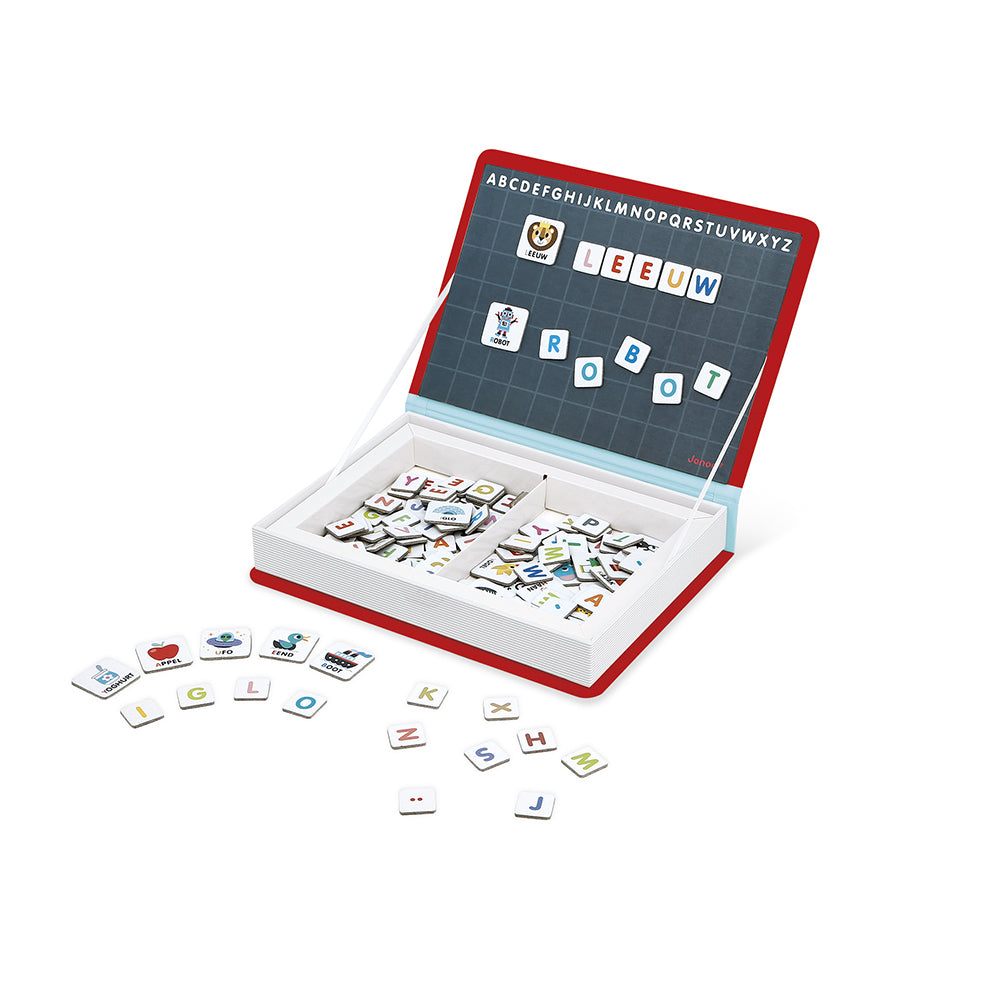 Magnetibook - Alfabet Nederlandstalig!, Janod