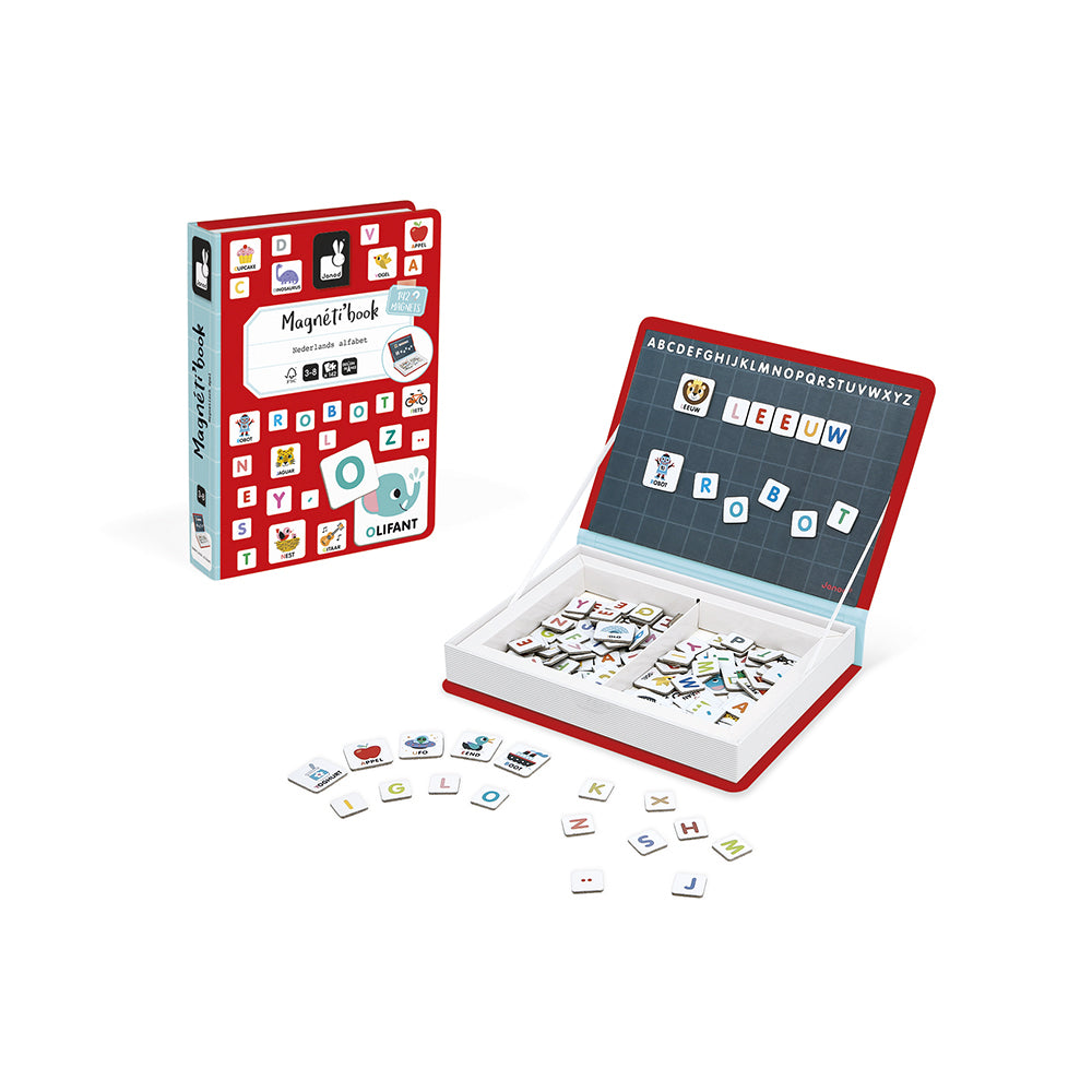 Magnetibook - Alfabet Nederlandstalig!, Janod