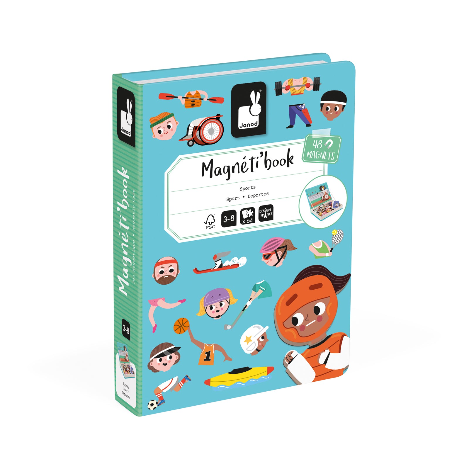 Magnetibook - Sporten, Janod