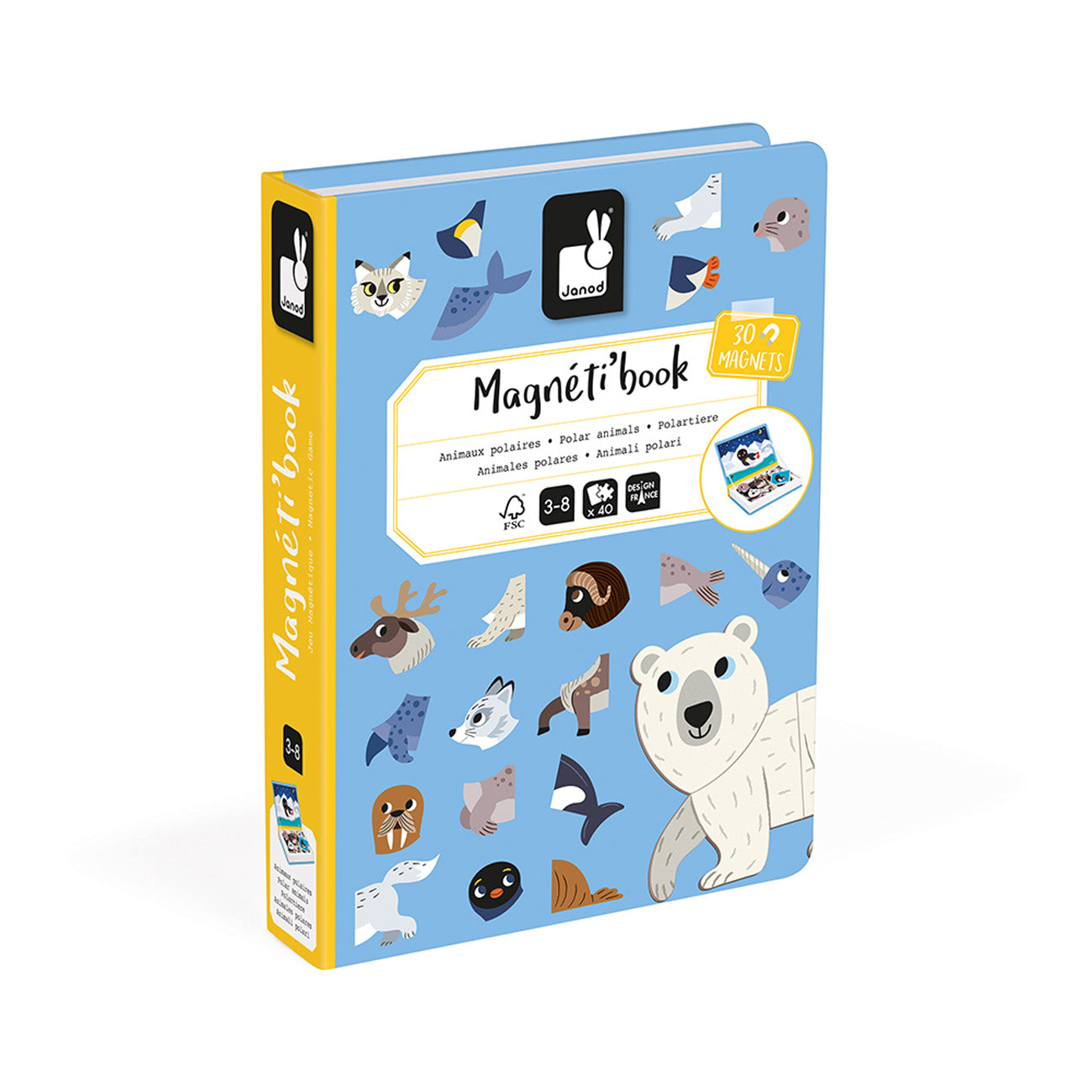 Magnetibook - Pooldieren, Janod