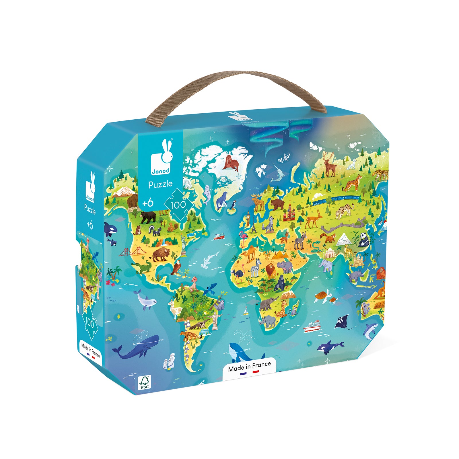 Puzzel - De Wereld, Janod