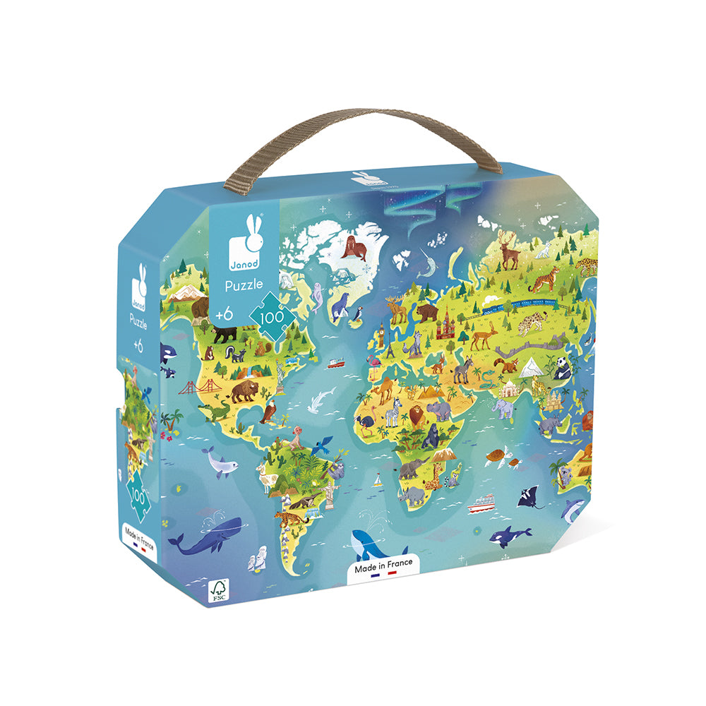 Puzzel - De Wereld, Janod