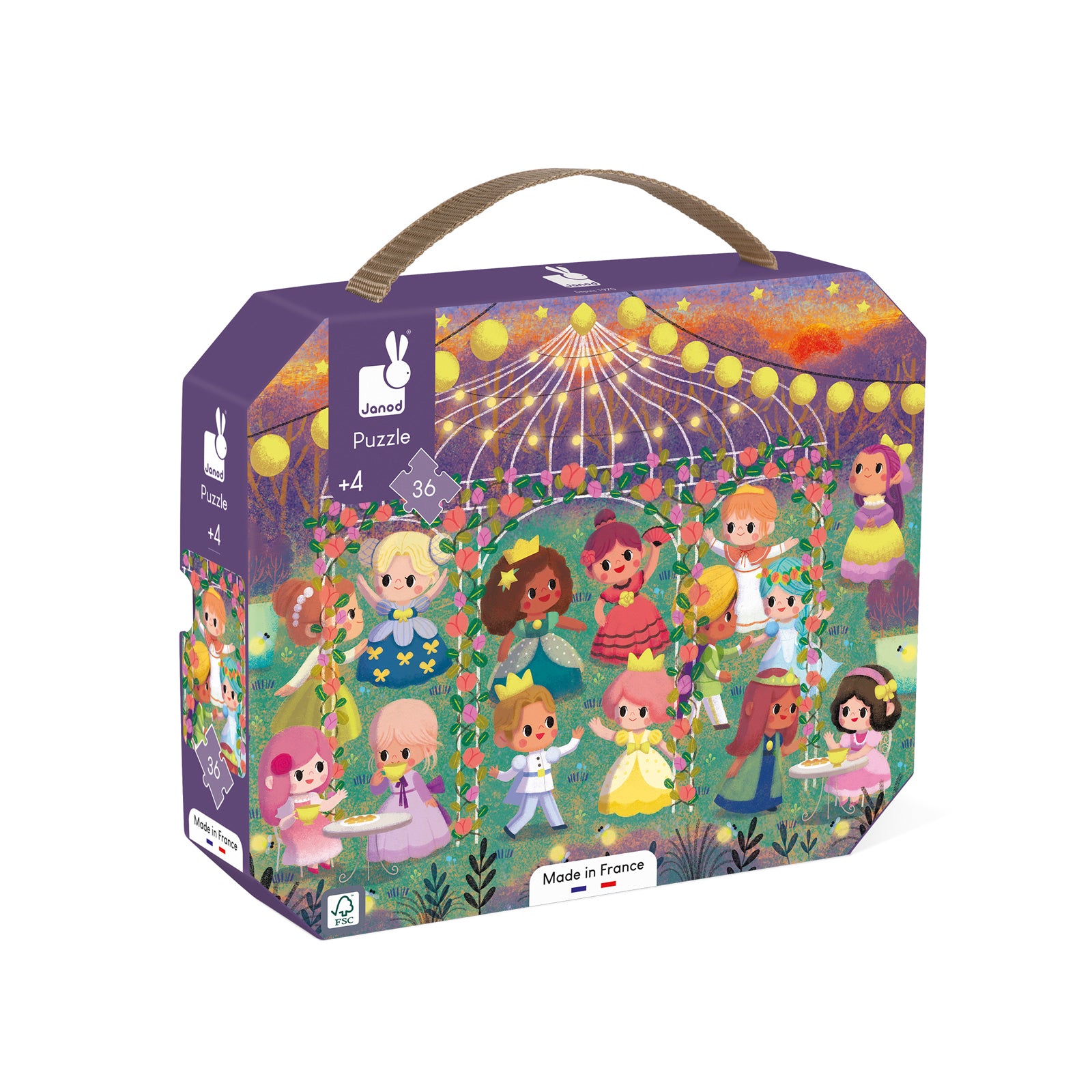 Puzzel - Prinsessenfeest, Janod