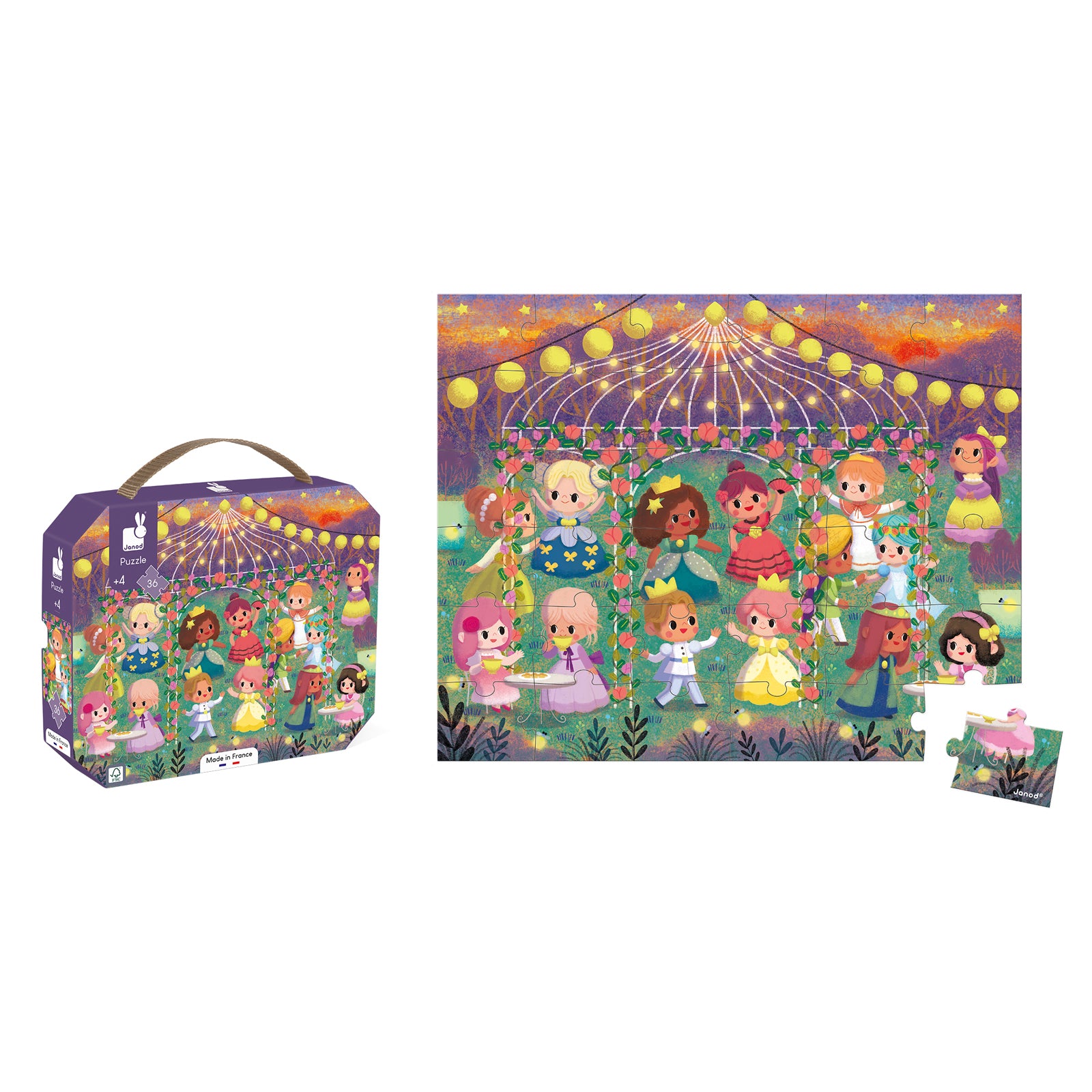Puzzel - Prinsessenfeest, Janod