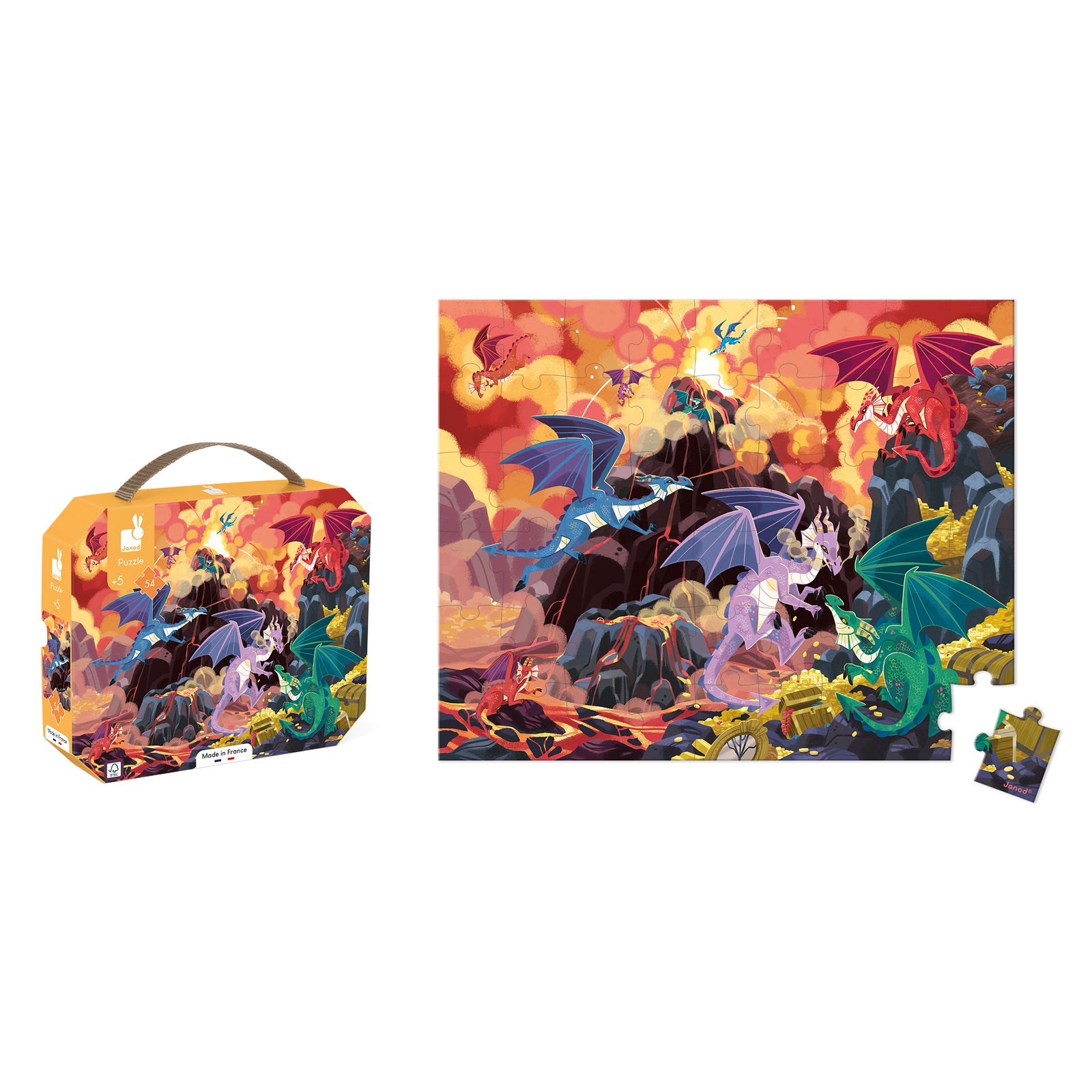 Puzzel - Vurige Draken, Janod