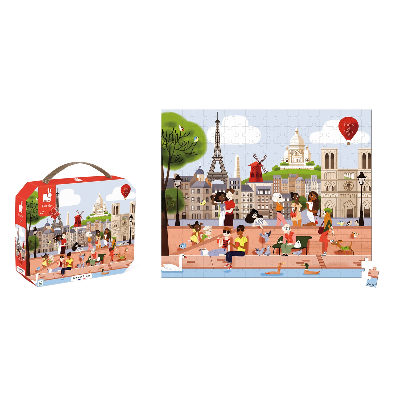 Puzzel - Parijs, Janod