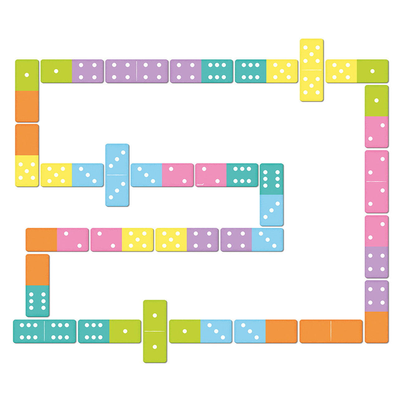 Spel - Domino Muziekinstrumenten, Janod