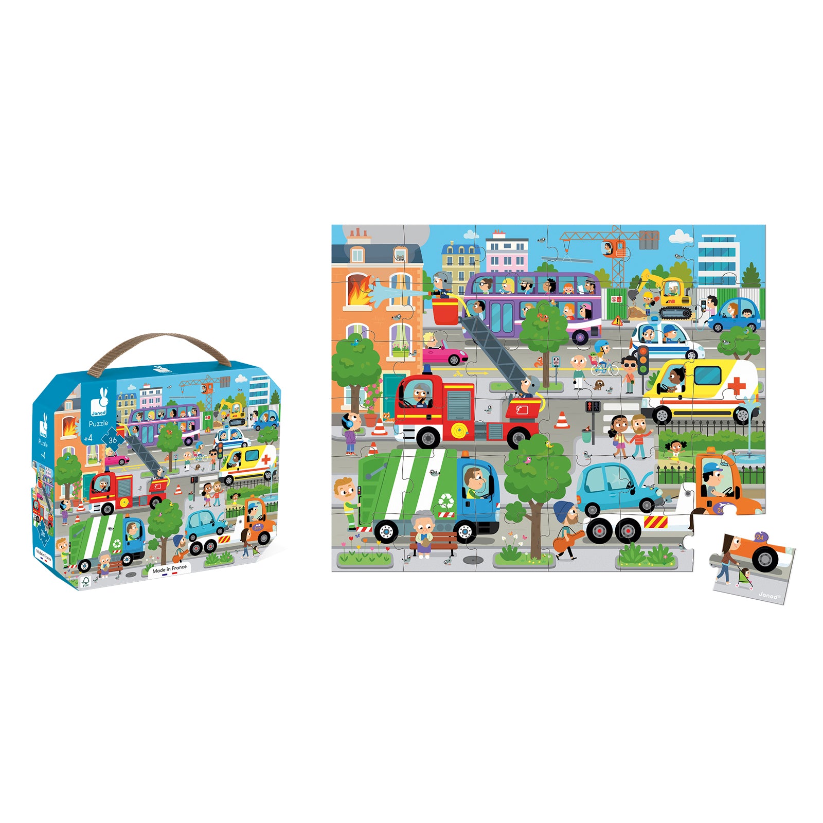 Puzzel - De Stad, Janod