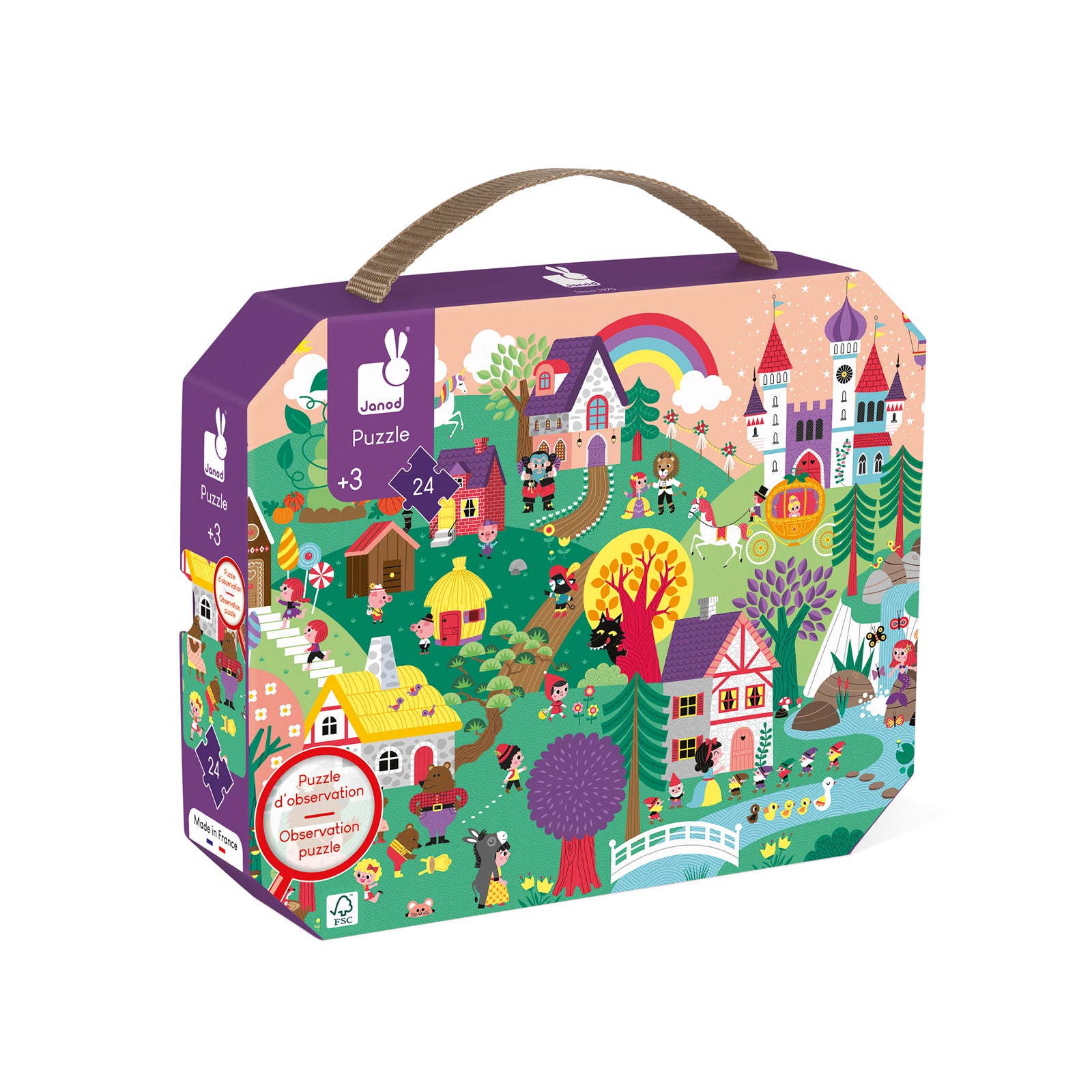 Puzzel - Zoekpuzzel Sprookjes, Janod