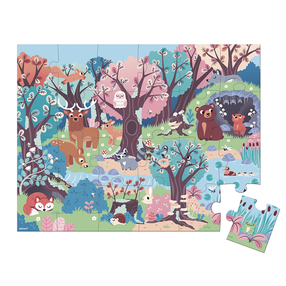 Magische Puzzel - Het Bos, Janod