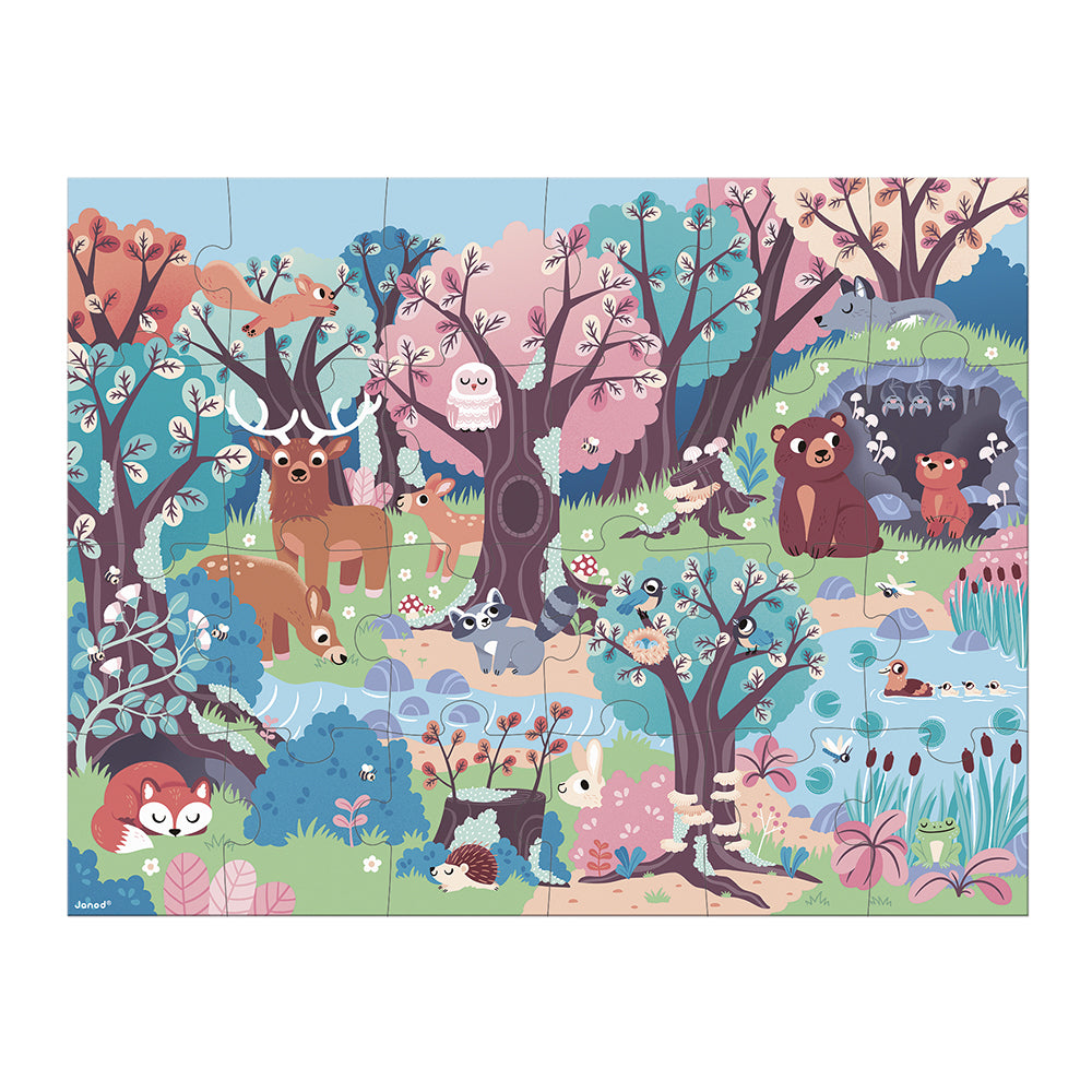 Magische Puzzel - Het Bos, Janod
