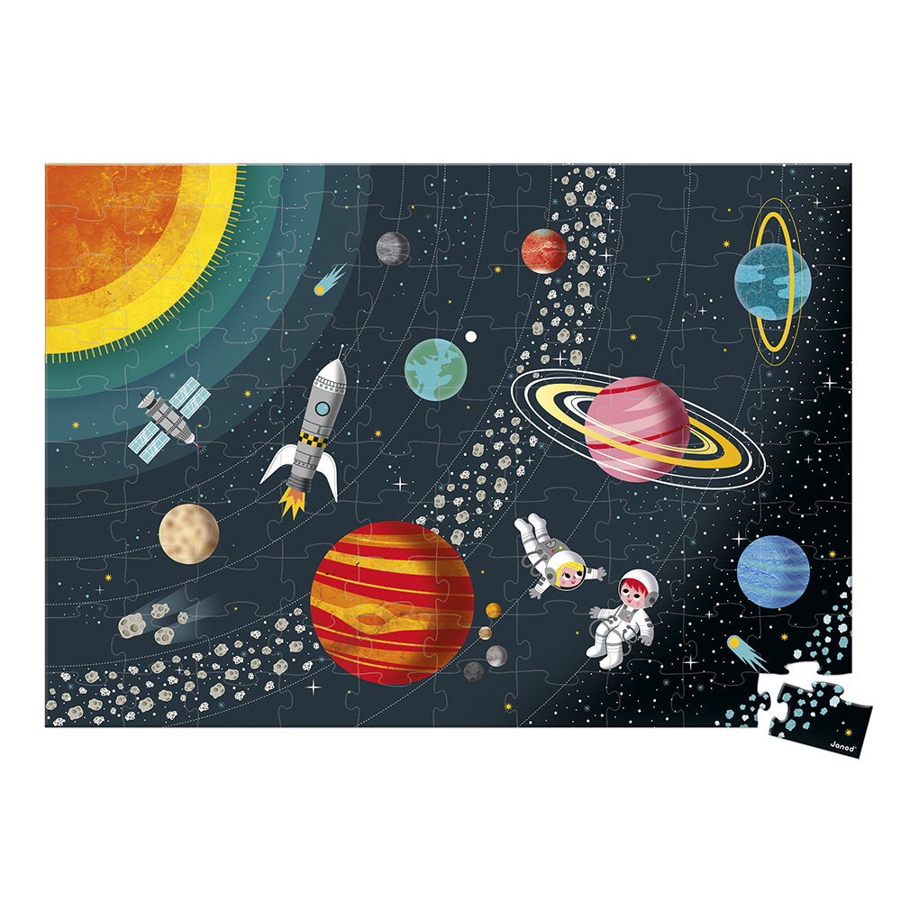 Educatieve Puzzel - Het Zonnestelsel, Janod