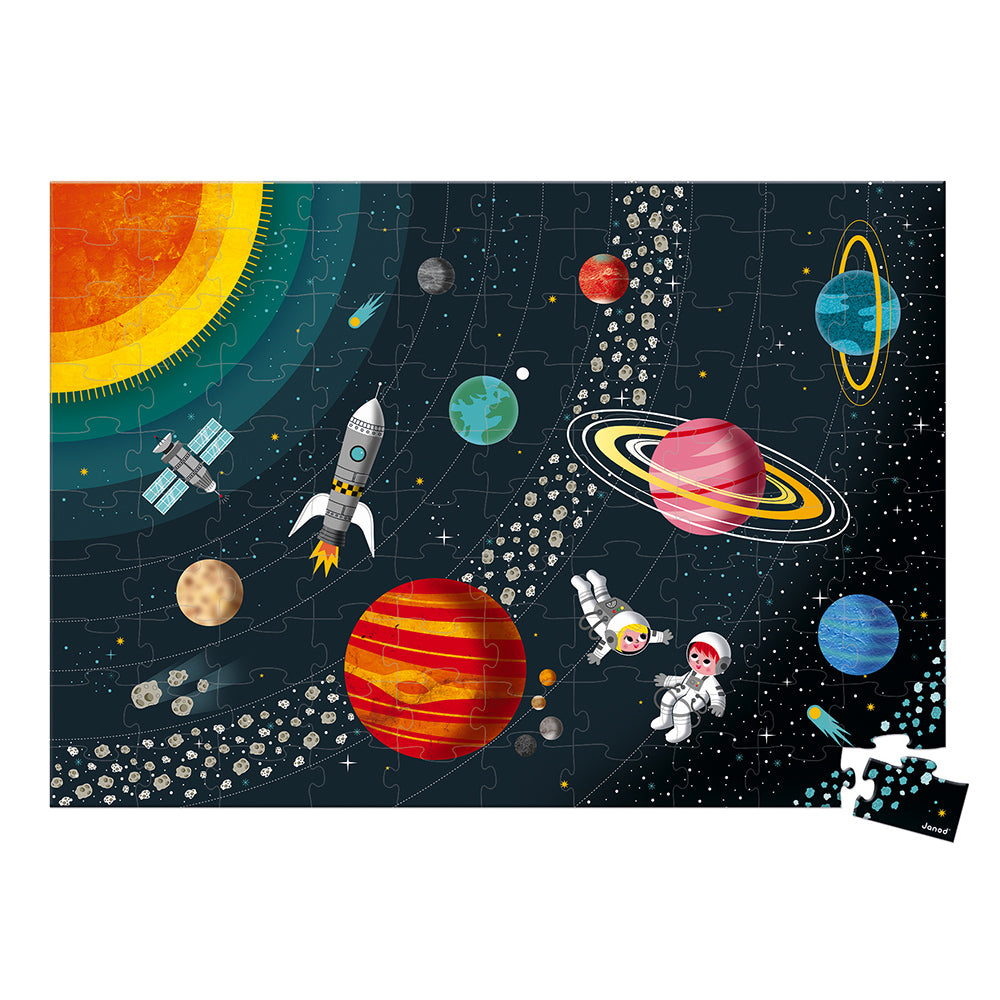 Educatieve Puzzel - Het Zonnestelsel, Janod