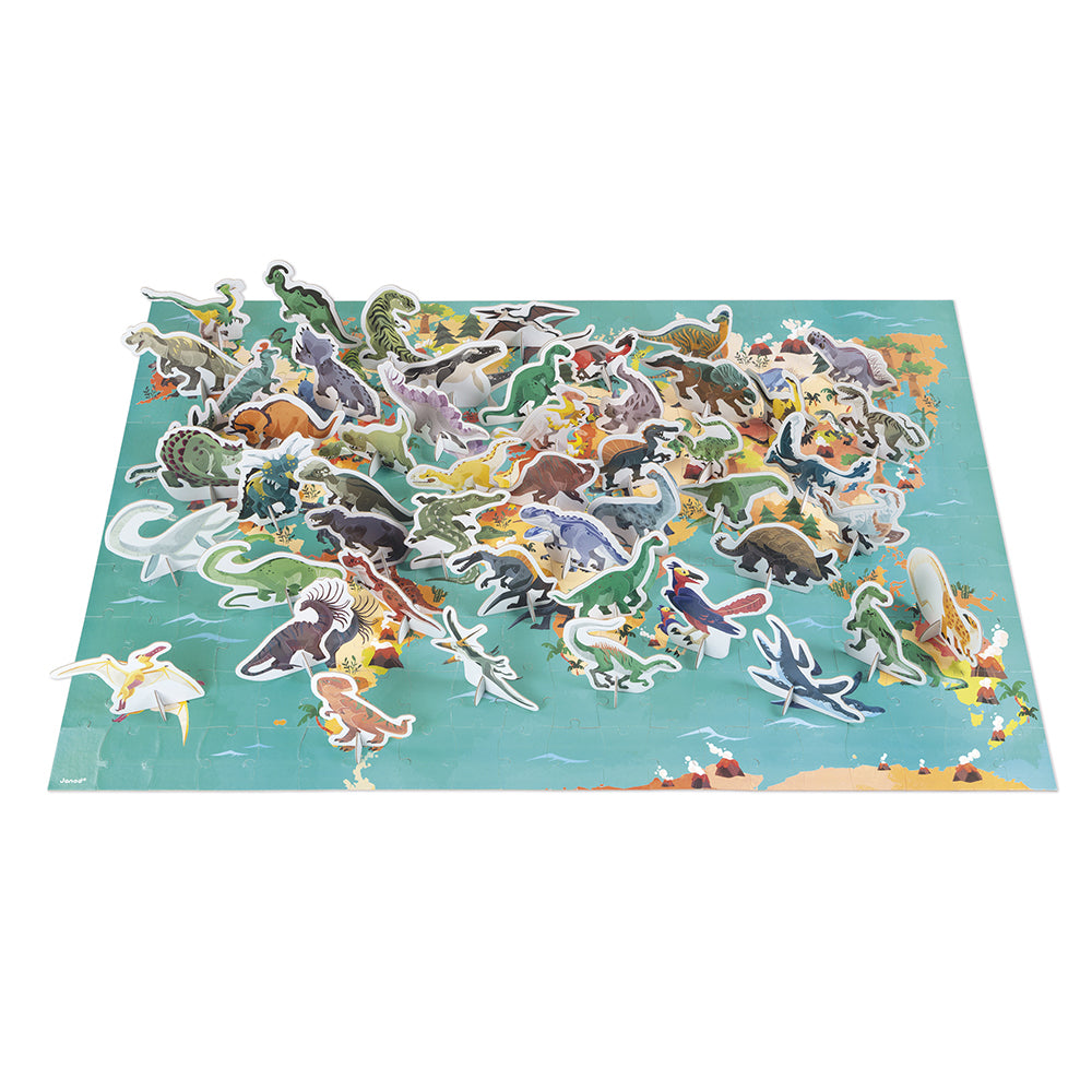 Educatieve Puzzel - Dinos, Janod