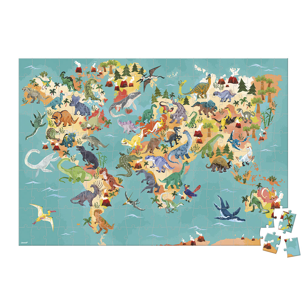 Educatieve Puzzel - Dinos, Janod