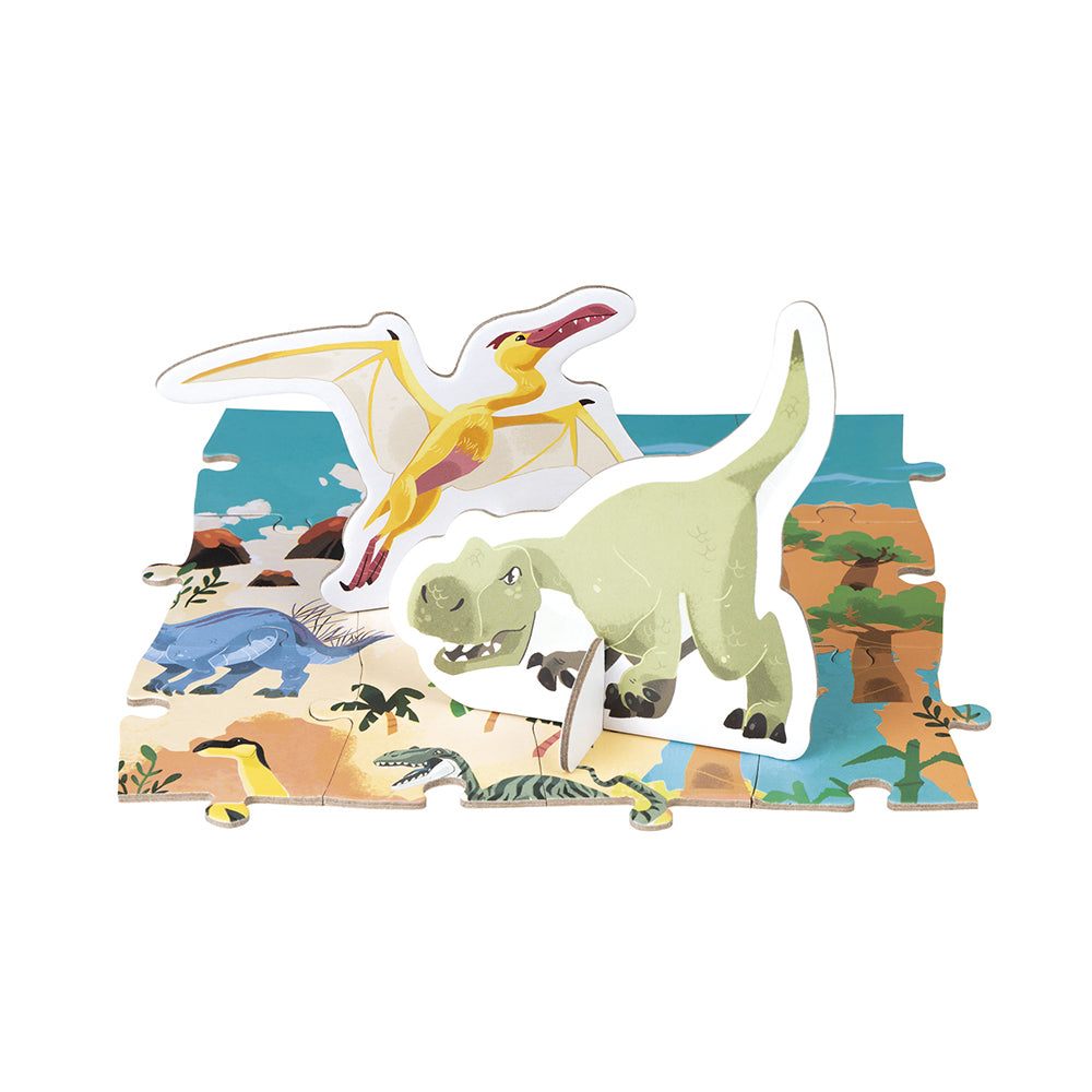 Educatieve Puzzel - Dinos, Janod