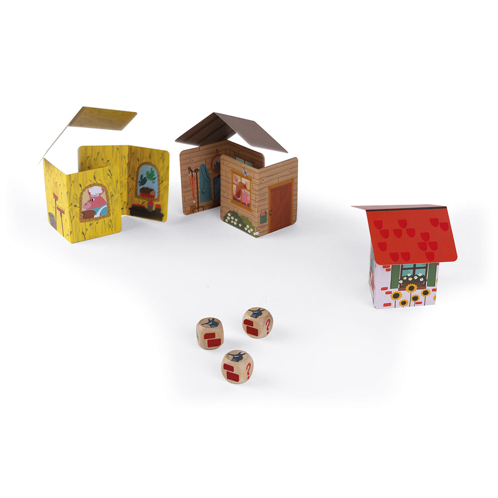 Spel - Drie Biggetjes, Janod