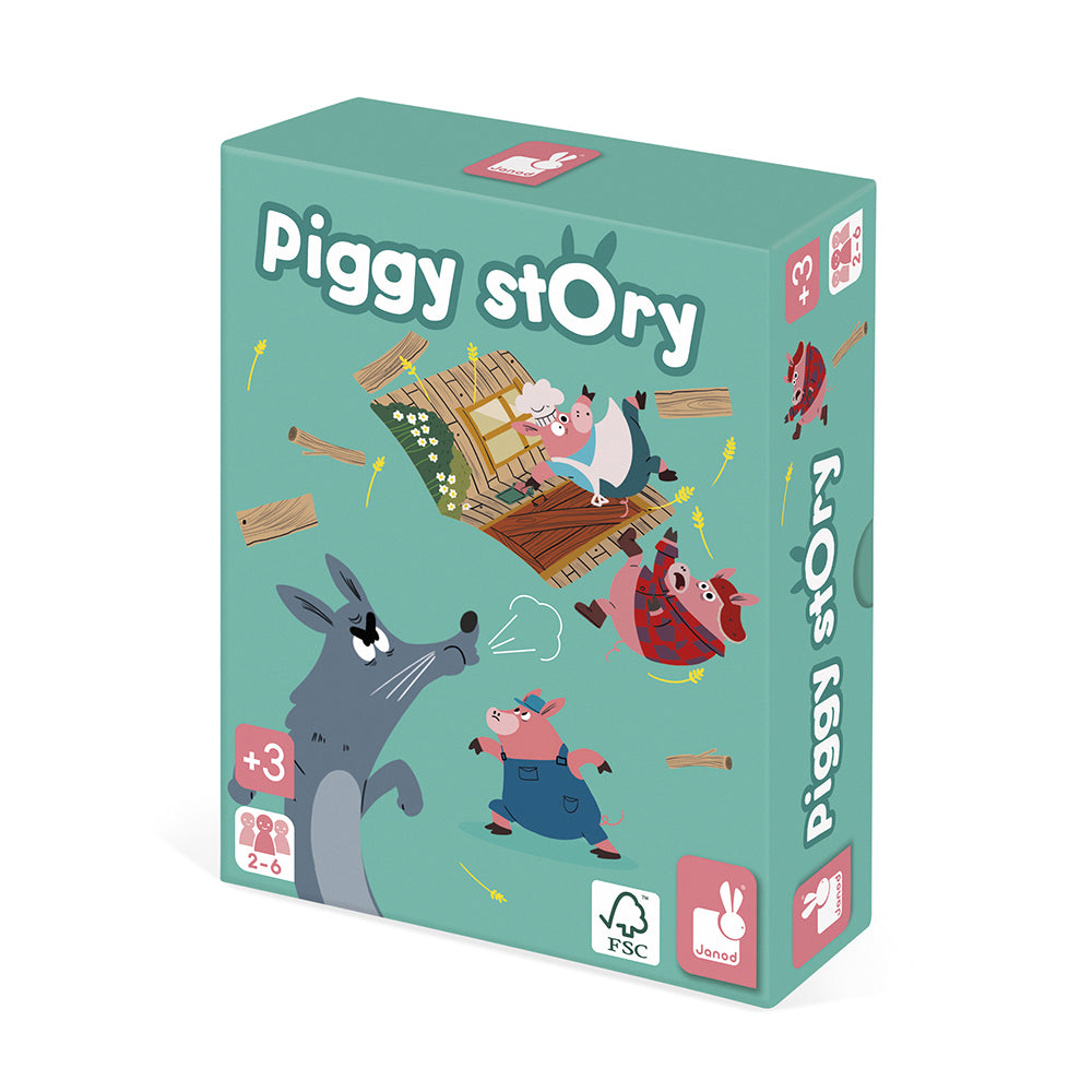Spel - Drie Biggetjes, Janod