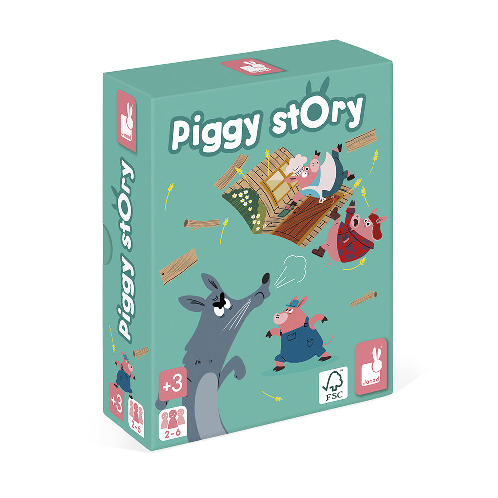Spel - Drie Biggetjes, Janod
