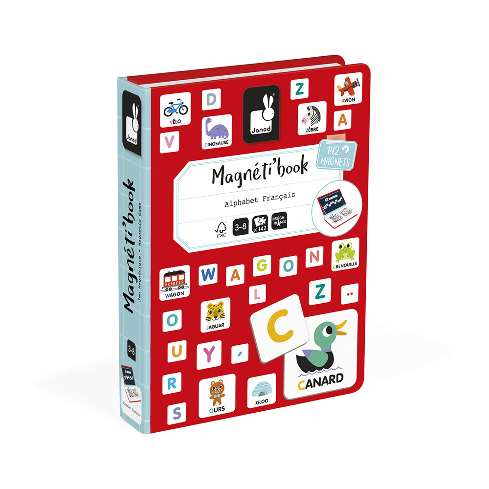 Magnetibook - Alfabet Franstalig, Janod