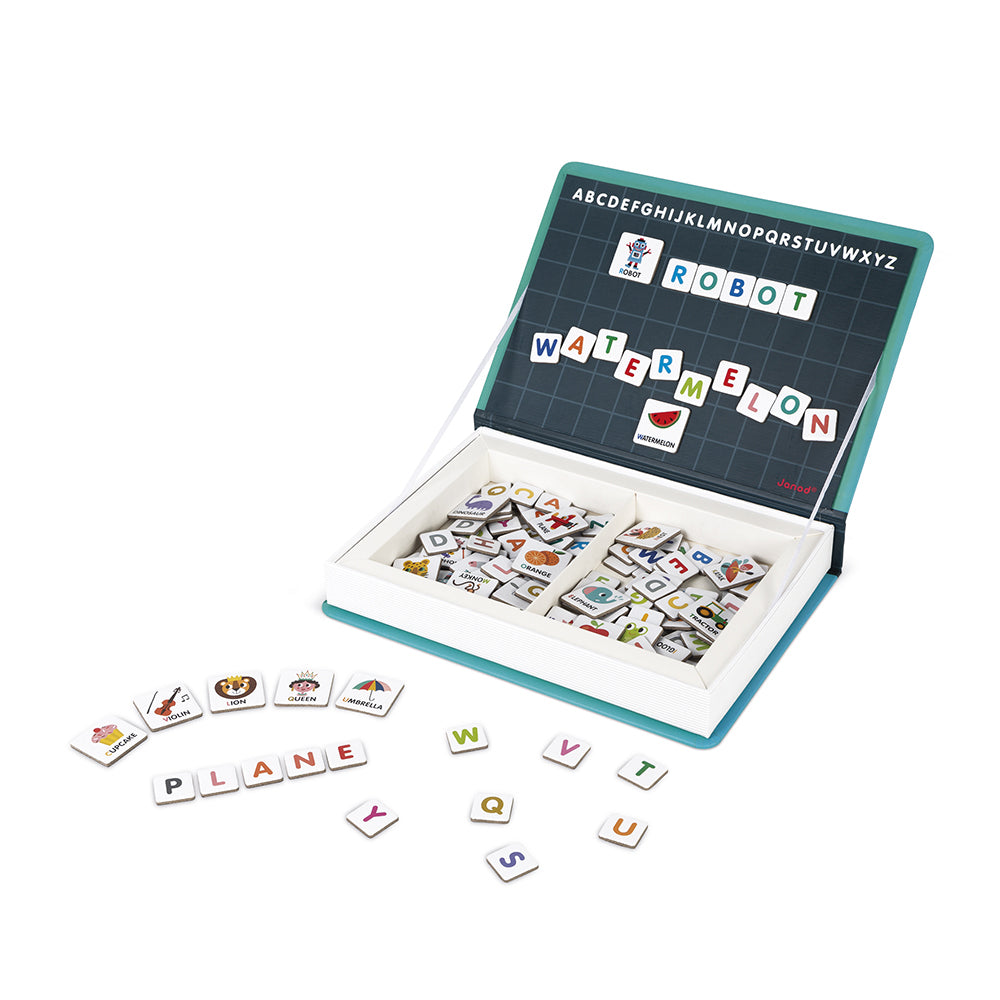 Magnetibook - Alfabet Engelstalig, Janod