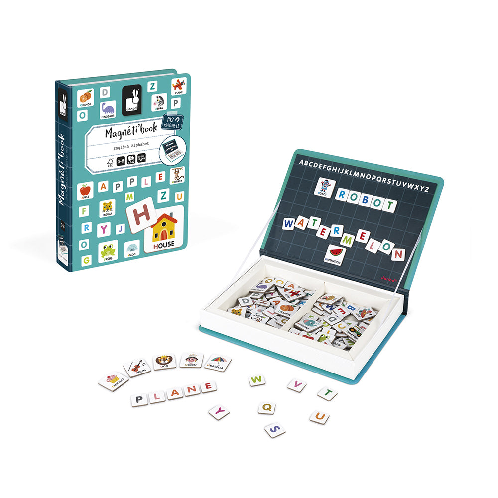 Magnetibook - Alfabet Engelstalig, Janod
