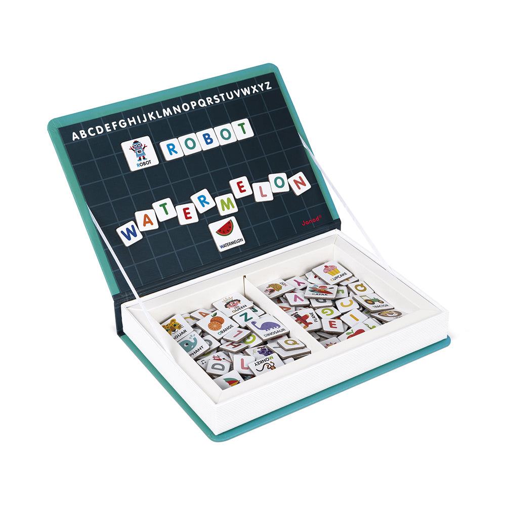 Magnetibook - Alfabet Engelstalig, Janod