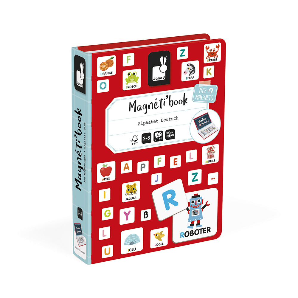 Magnetibook - Alfabet Duitstalig, Janod