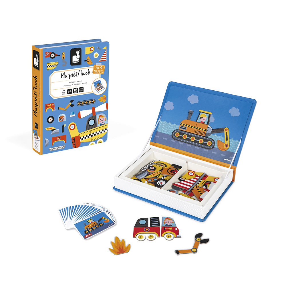 Magnetibook - Racers, Janod