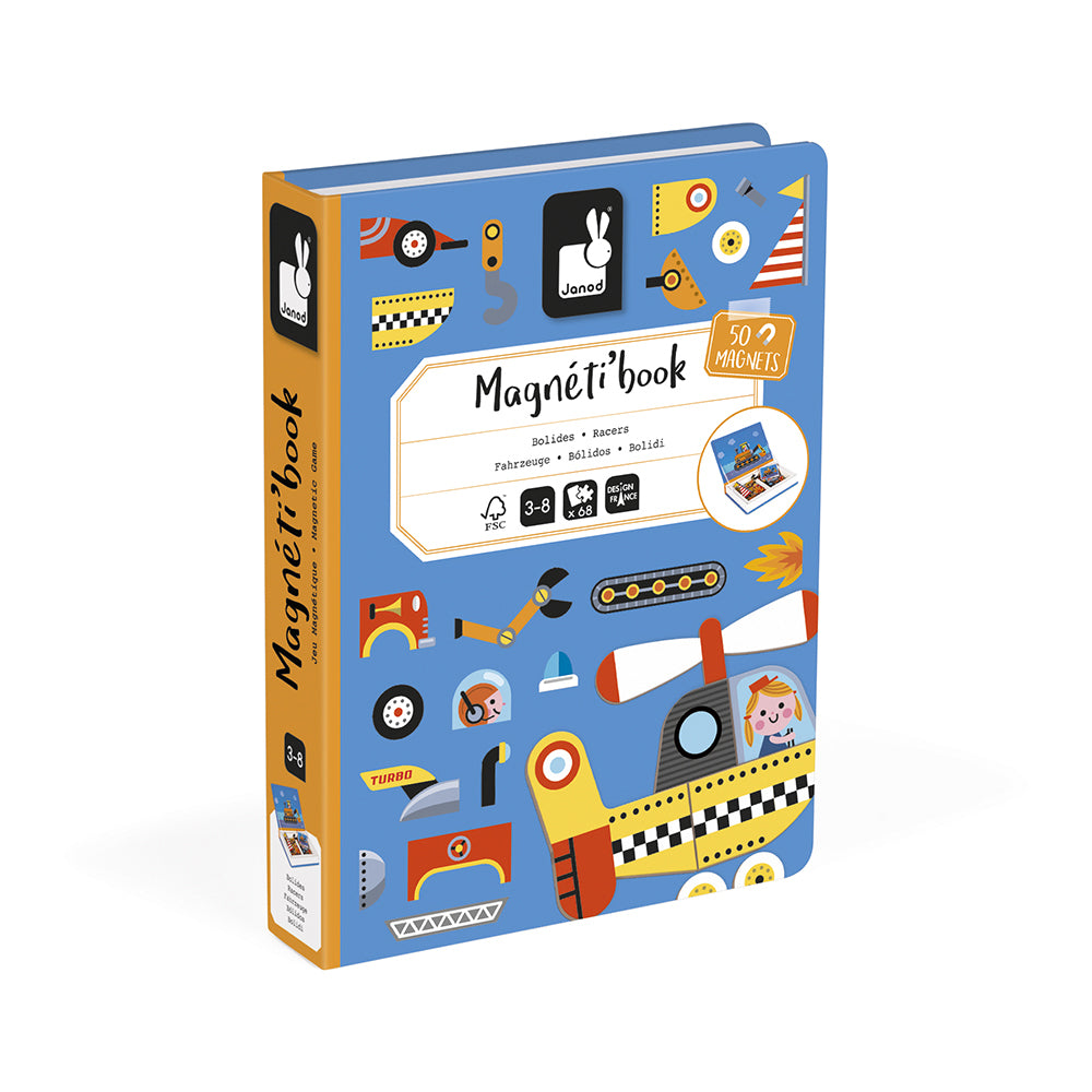 Magnetibook - Racers, Janod