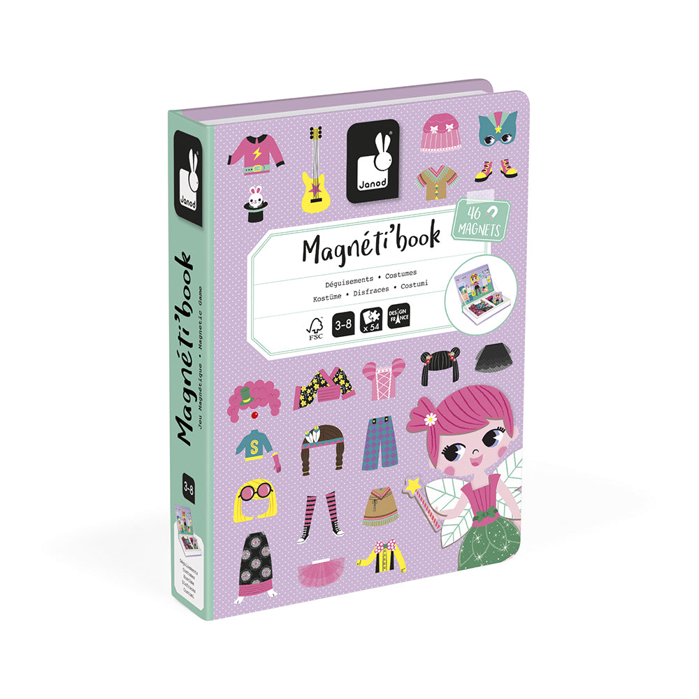 Magnetibook - Verkleedfeest Meisjes, Janod