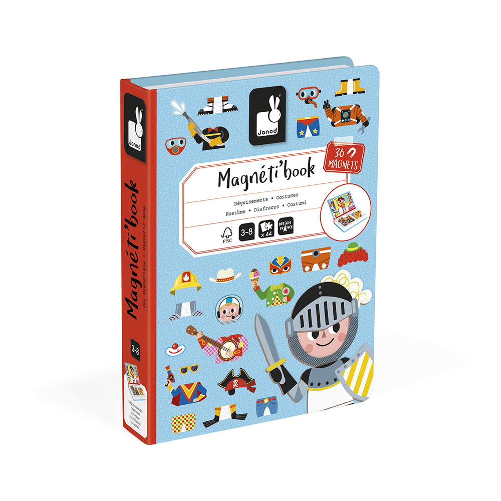 Magnetibook - Verkleedfeest Jongens, Janod