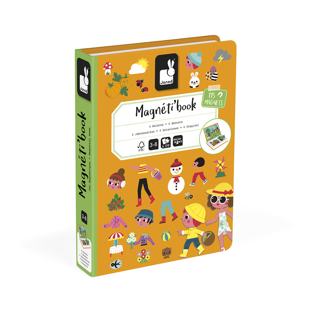 Magnetibook - 4 Seizoenen, Janod