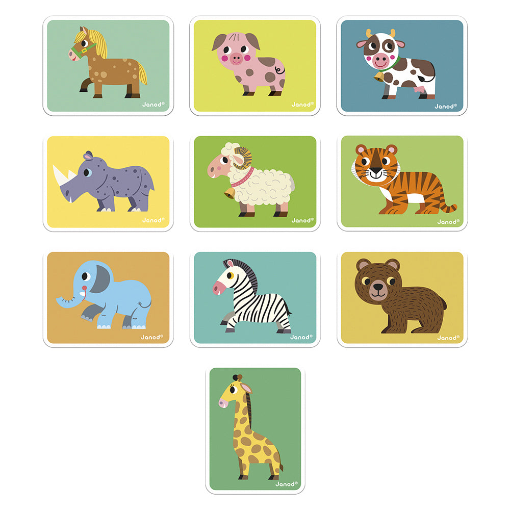 Magnetibook - Dieren, Janod