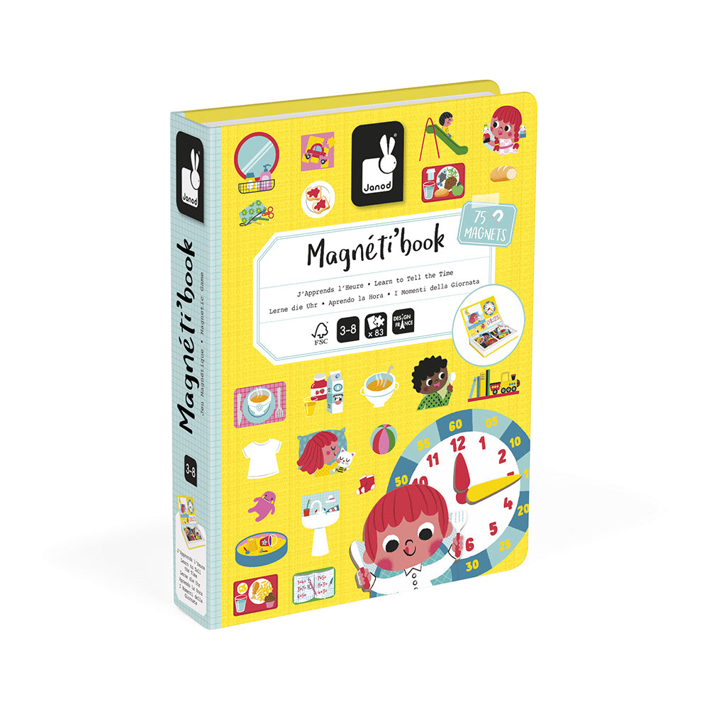 Magnetibook - Klok Kijken, Janod