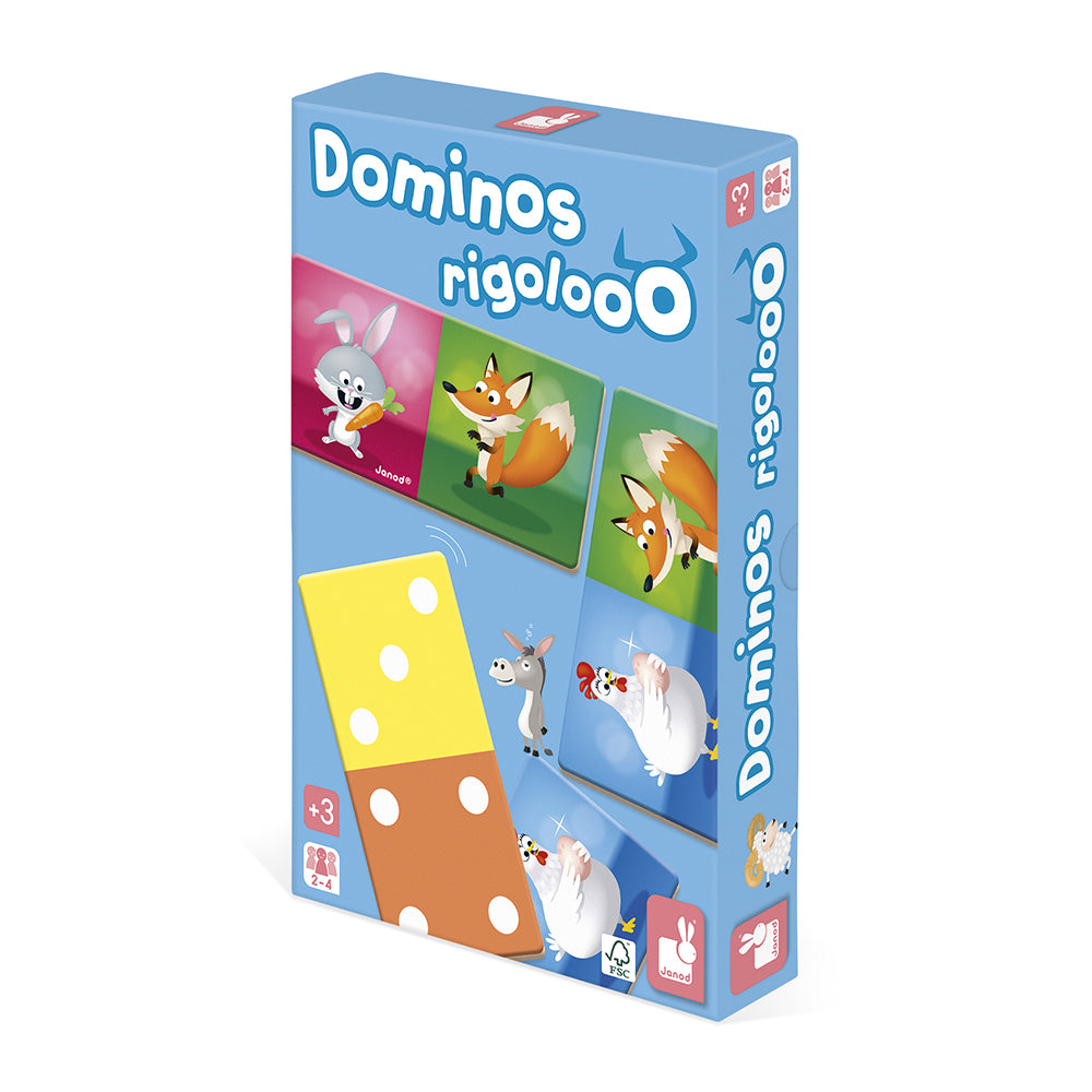 Spel - Domino Rigolooo, Janod