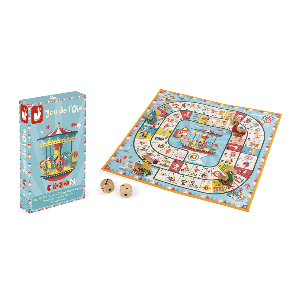 Spel - Carrousel Ganzenbord, Janod