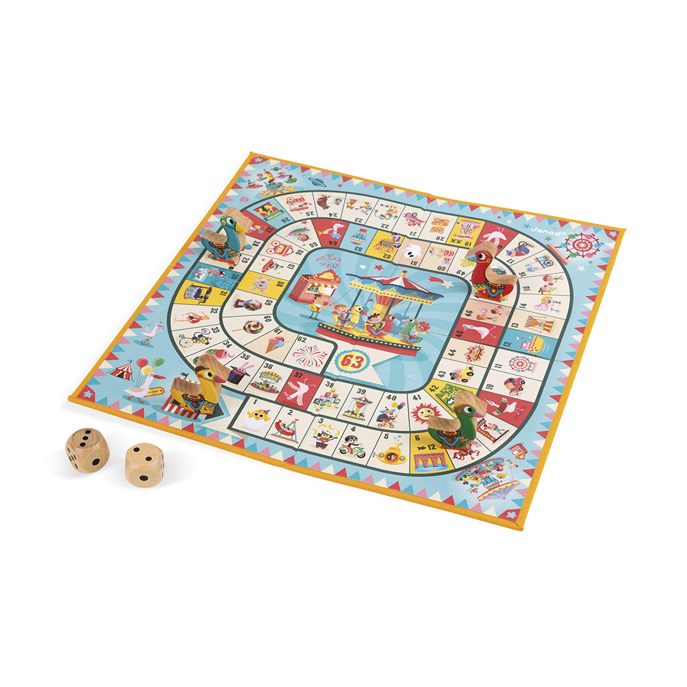 Spel - Carrousel Ganzenbord, Janod