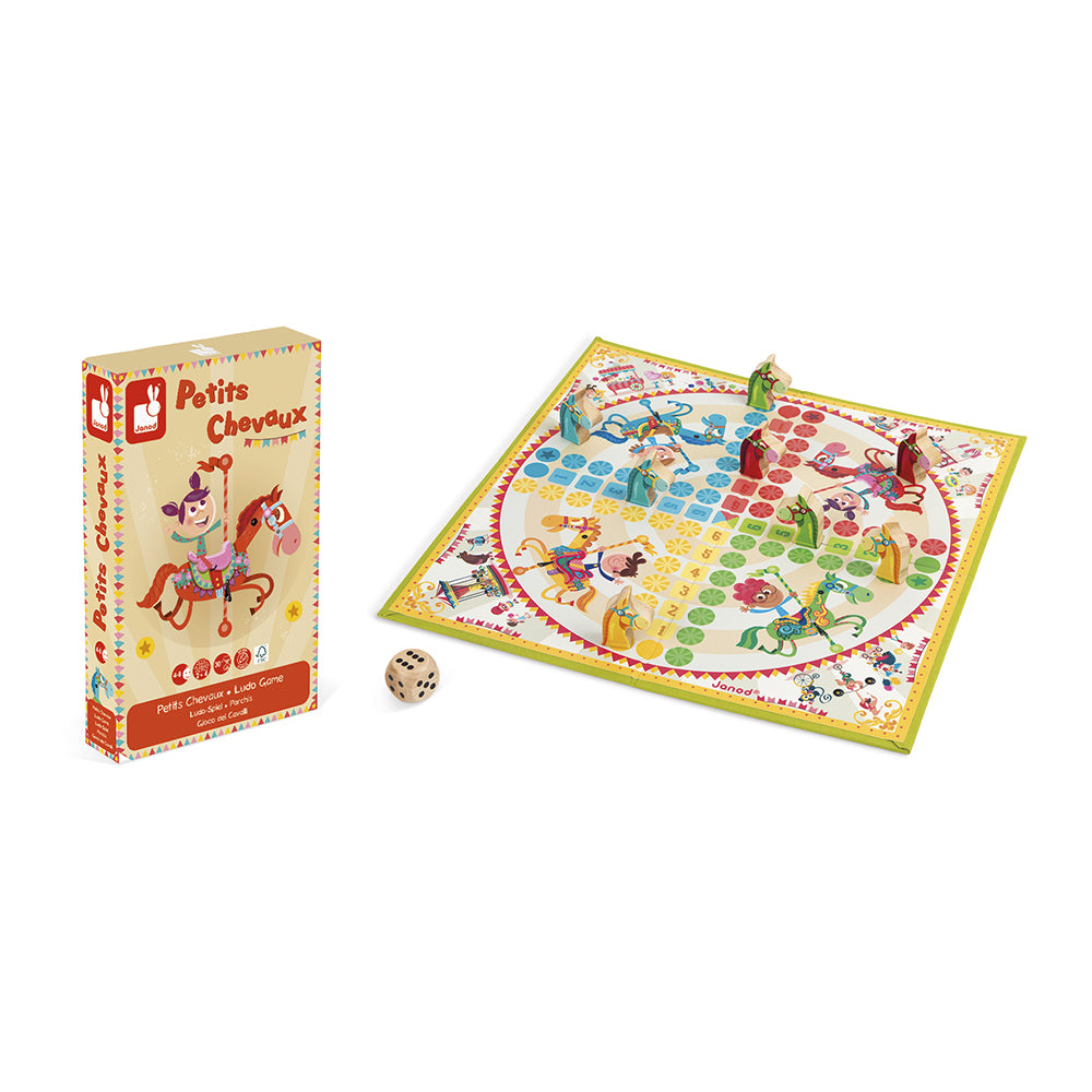 Spel - Carrousel Mens-Erger-Je-Niet, Janod